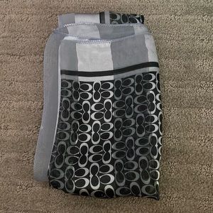 Authentic coach scarf